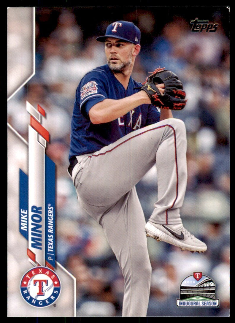 2020 Topps Mike Minor Baseball Cards #684