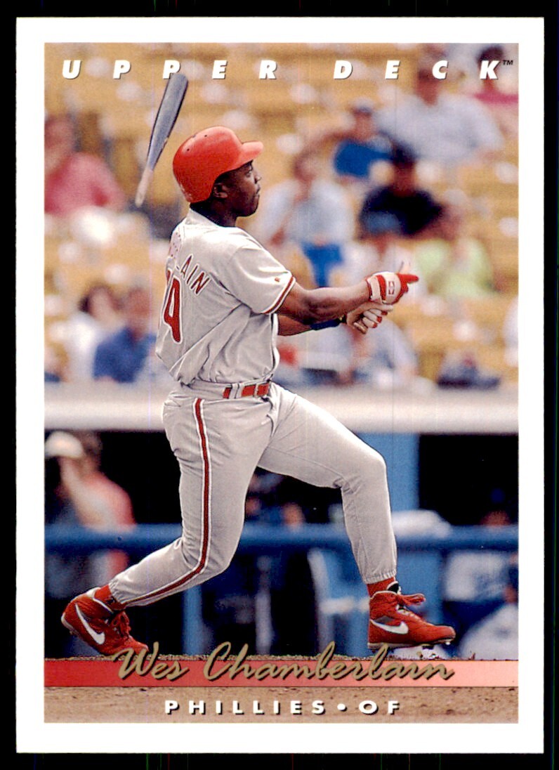 1993 Upper Deck Wes Chamberlain Baseball Cards #267