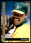 1993 Upper Deck Dave Stewart A Baseball Cards #39