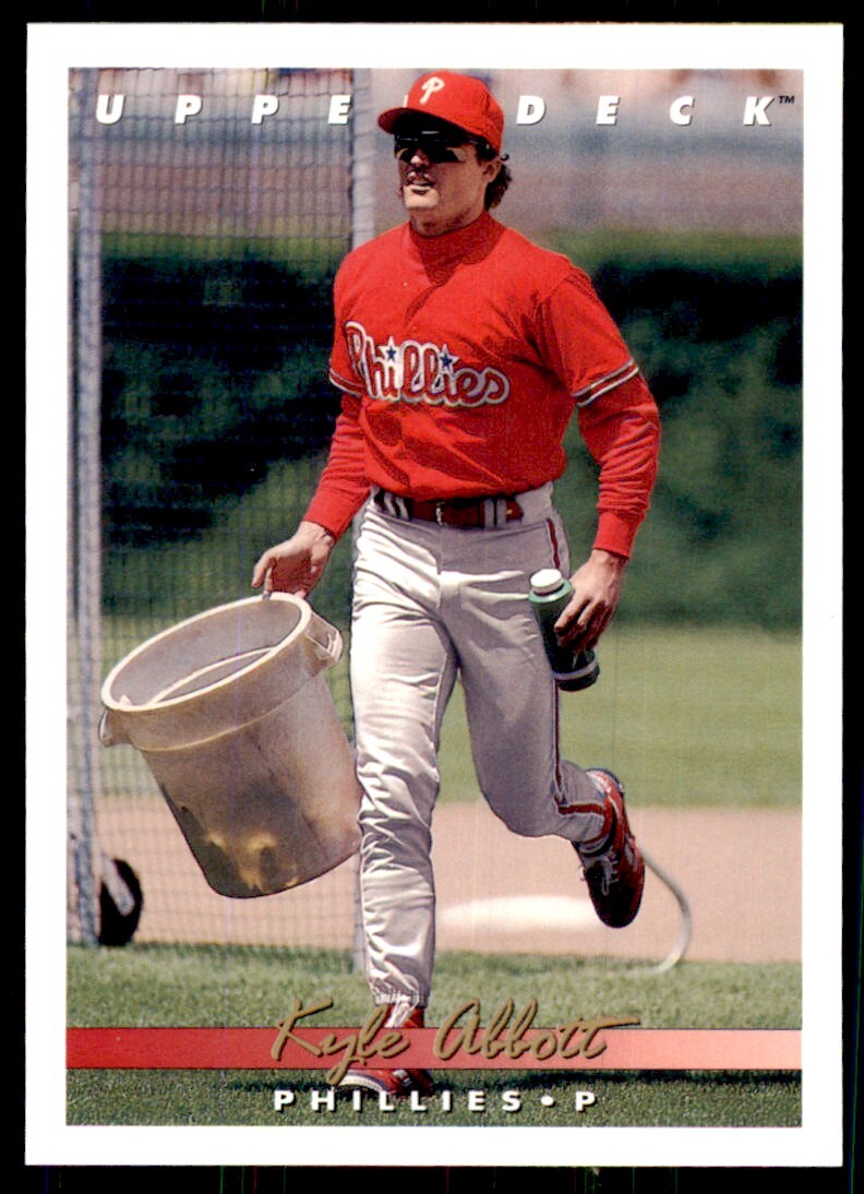 1993 Upper Deck. Kyle Abbott Baseball Cards #300