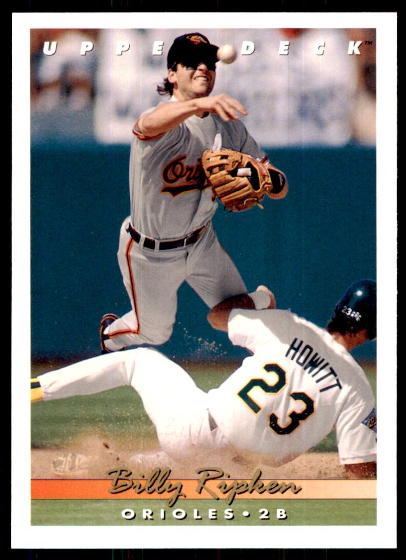 1993 Upper Deck: Billy Ripken A Baseball Cards #181