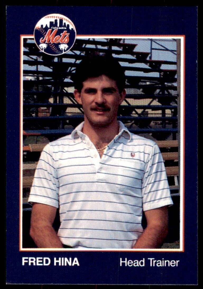 1988 Grand Slam Fred Hina B Baseball Card #18