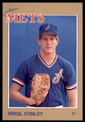1988 Grand Slam Virgil Conley Baseball Card #11