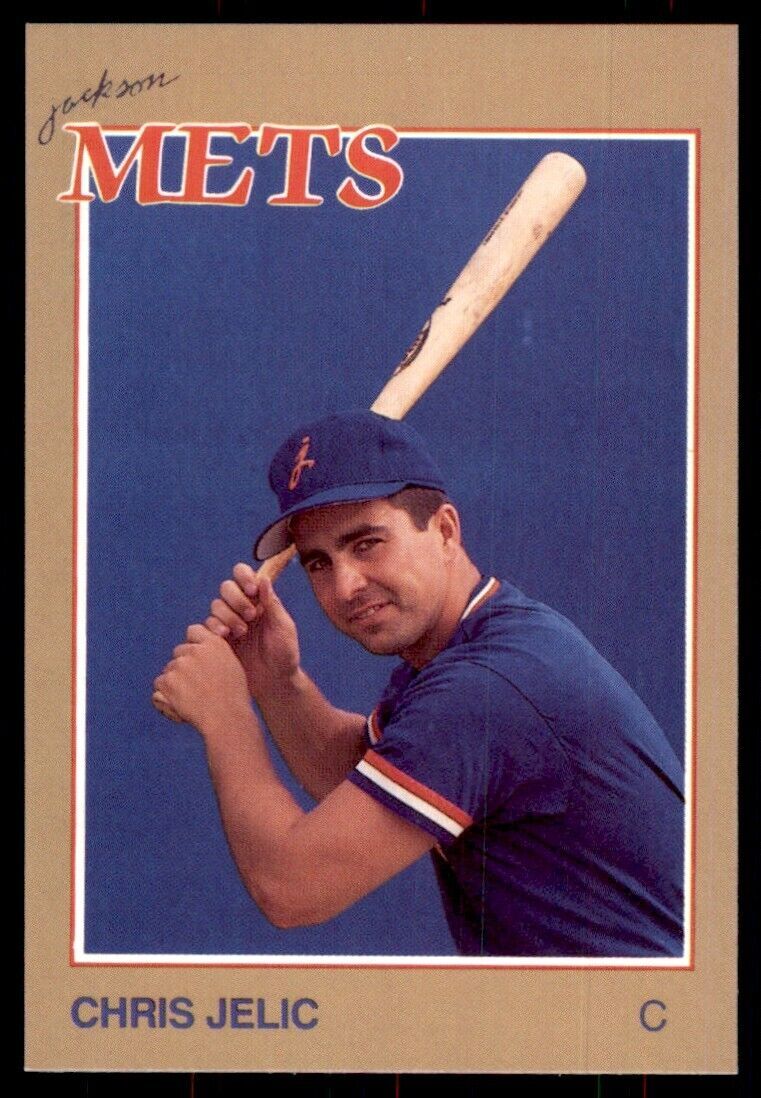 1988 Grand Slam Chris Jelic A Baseball Card #8