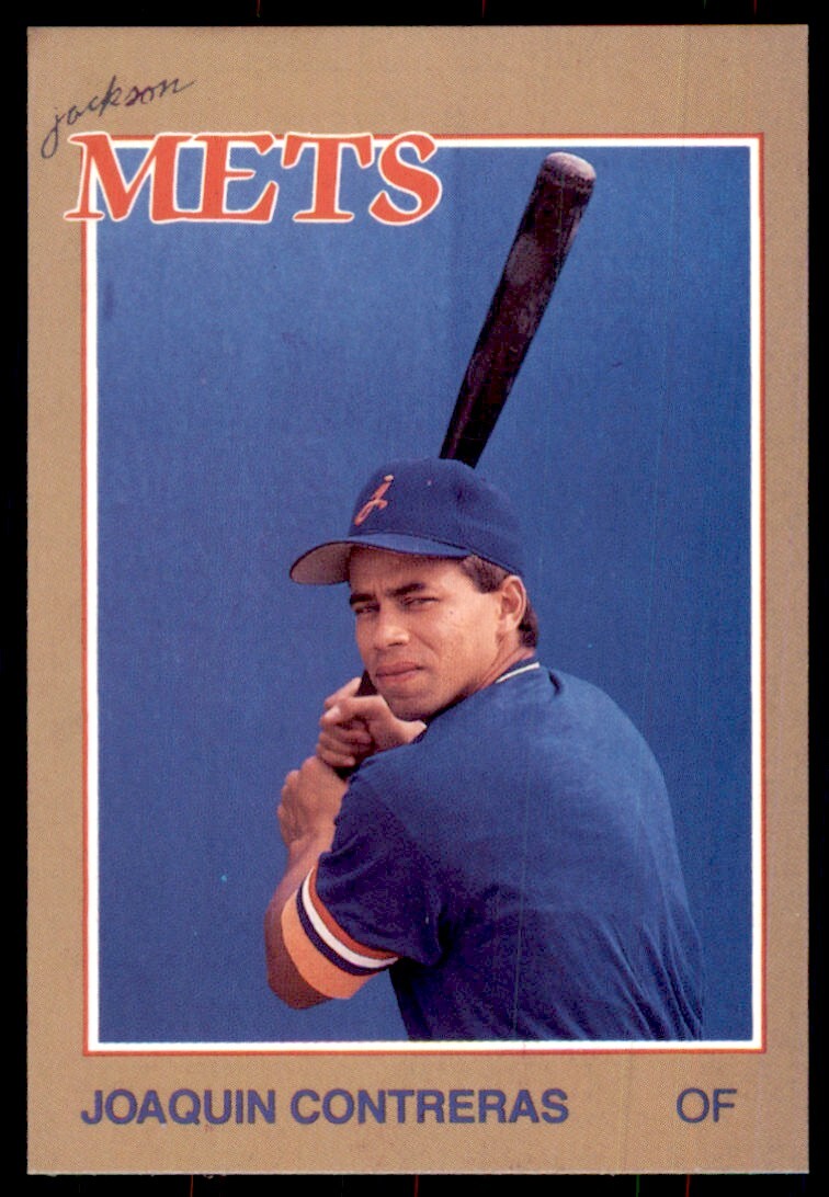 1988 Grand Slam Joaquin Contreras A Baseball Card #20
