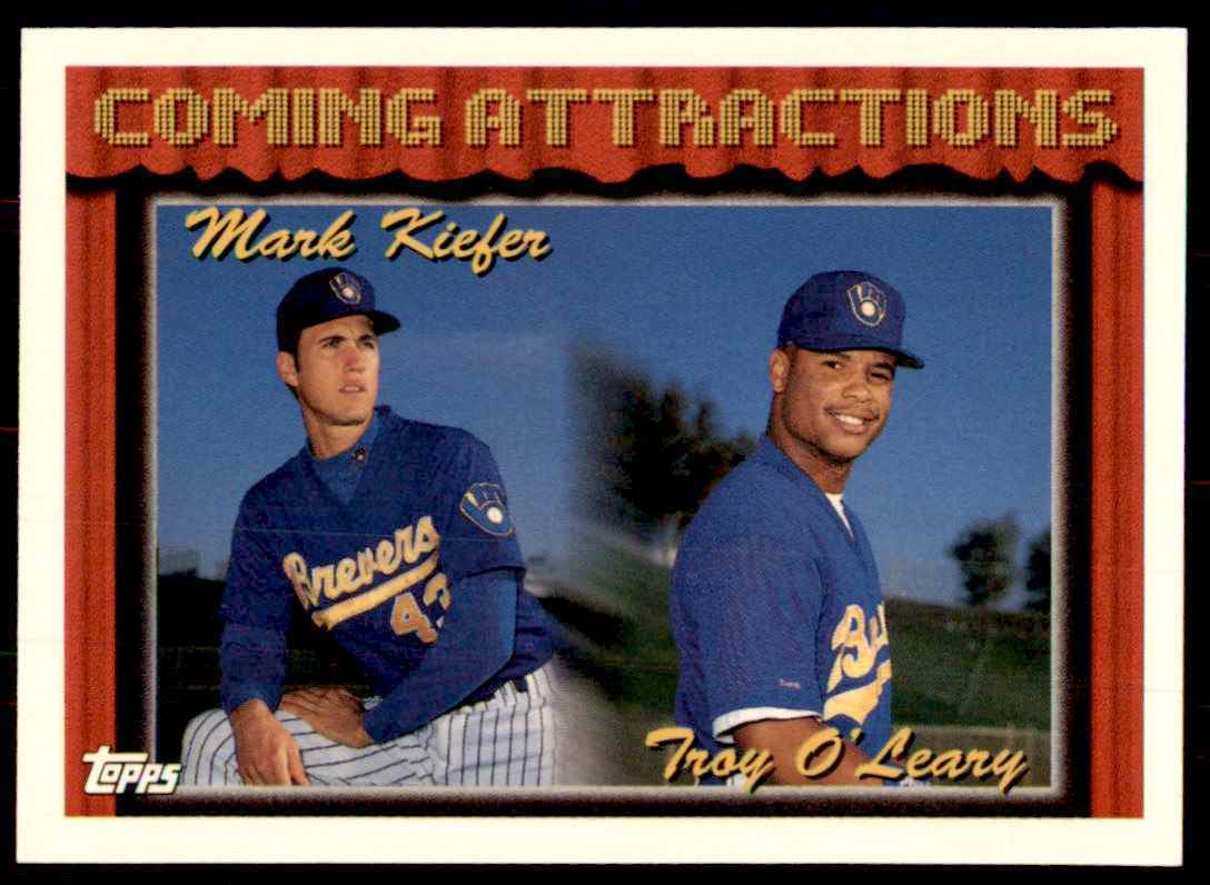 1994 Topps Mark Kiefer/Troy O'Leary Baseball Card #770