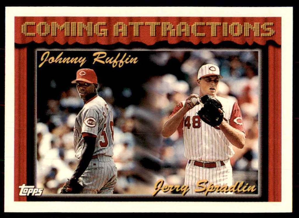 1994 Topps Johnny Ruffin/Jerry Spradlin Baseball Card #779