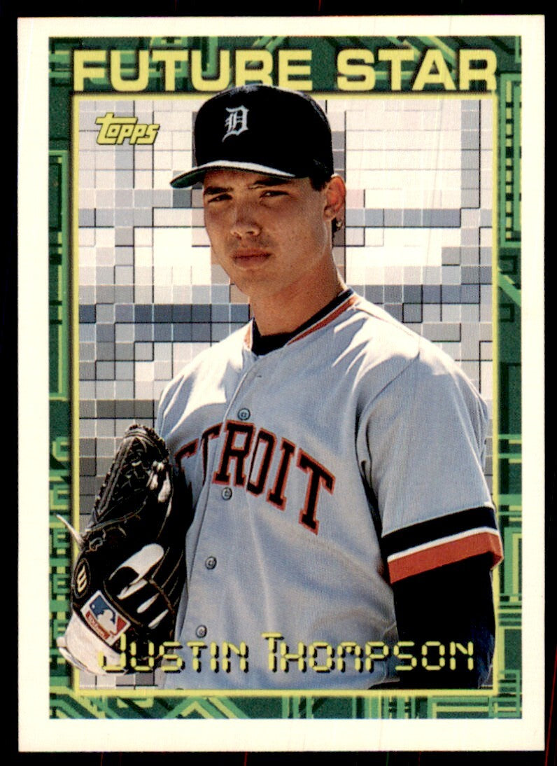 1994 Topps Justin Thompson Baseball Card #313