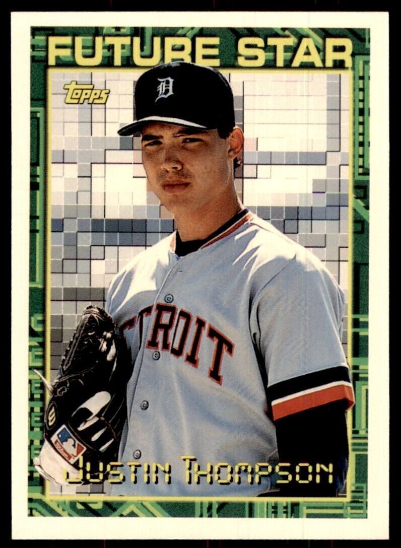 1994 Topps Baseball Card Justin Thompson #313