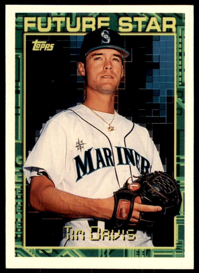 1994 Topps Baseball Card Tim Davis #167