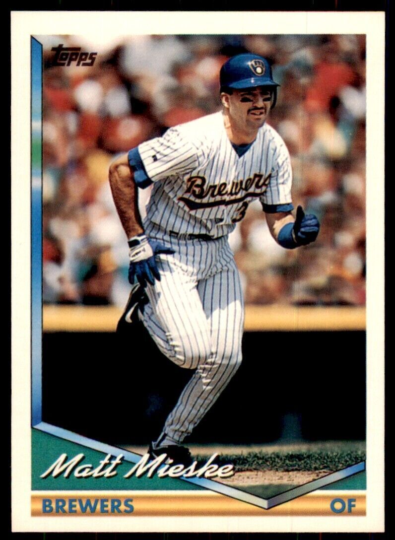 1994 Topps Matt Mieske Baseball Card #339