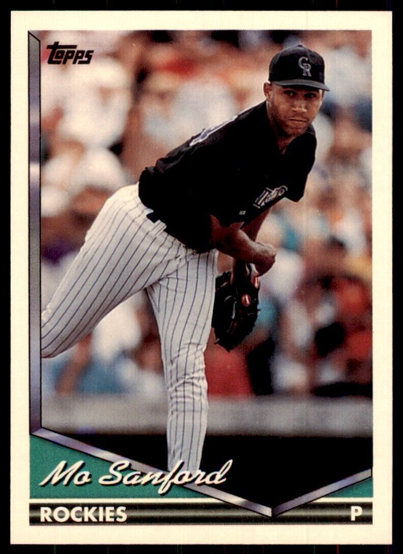 1994 Topps Mo Sanford Baseball Card #343