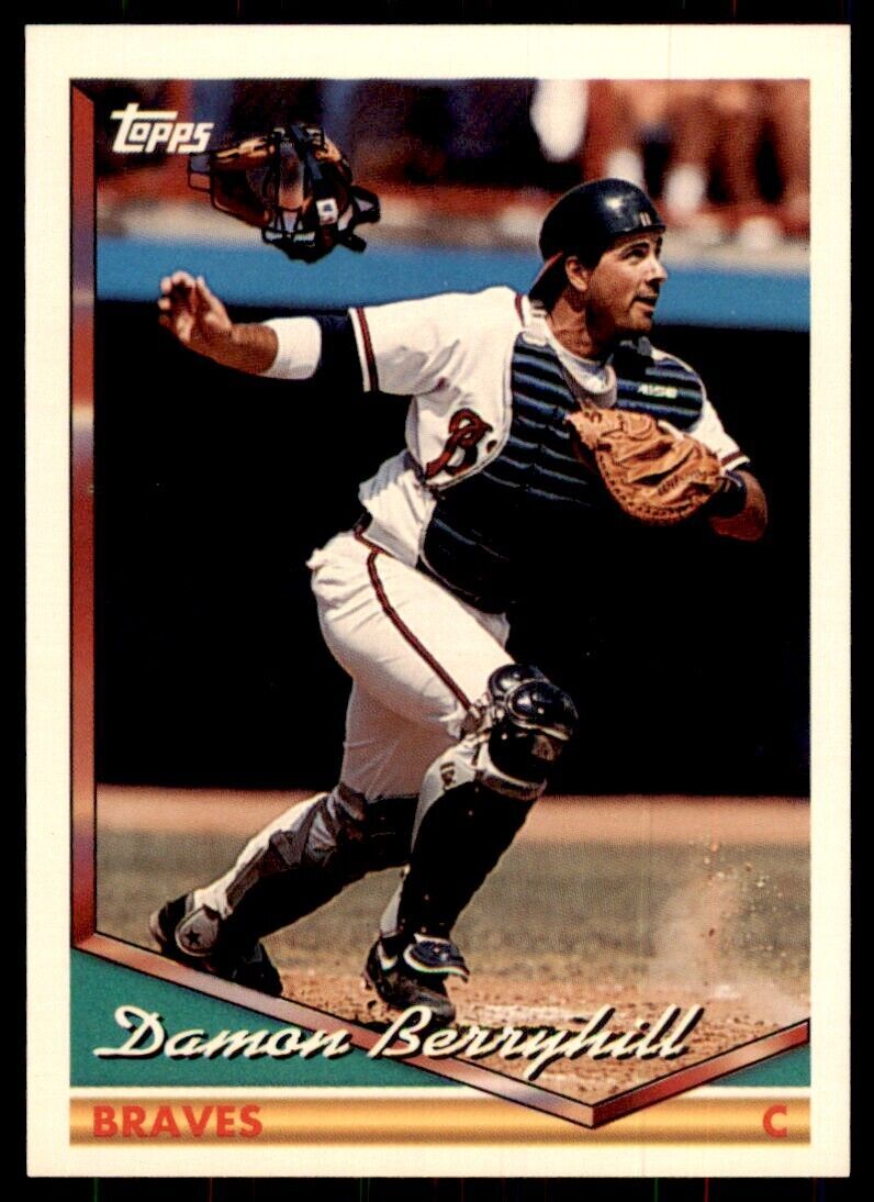 1994 Topps Damon Berryhill Baseball Card #289