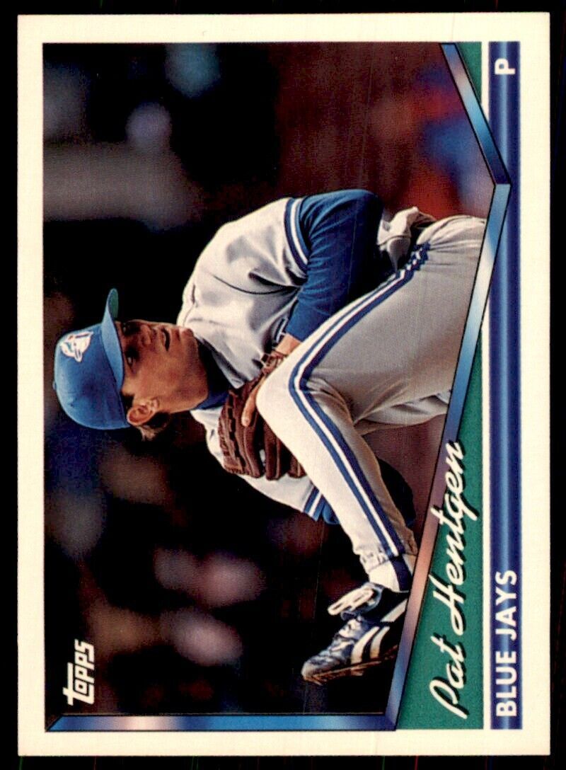 1994 Topps Pat Hentgen Baseball Card #304