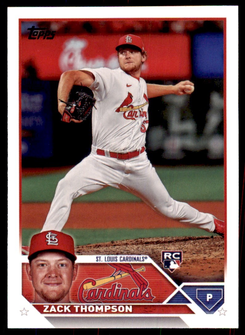 2023 Topps Zack Thompson Baseball Cards #34