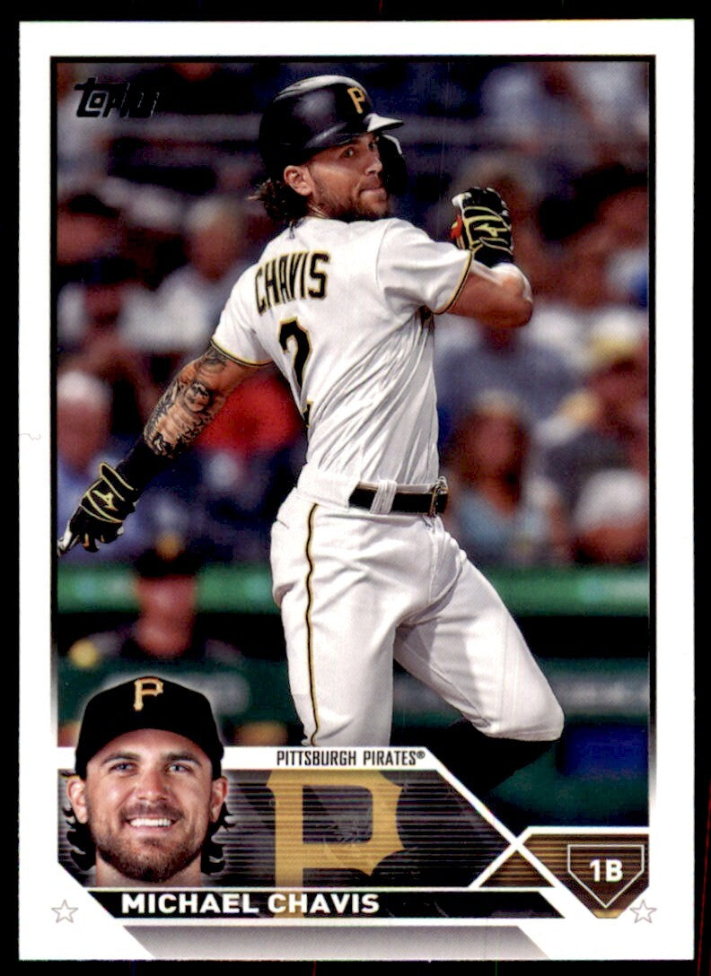 2023 Topps Michael Chavis Baseball Cards #170