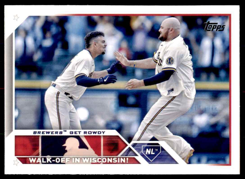 2023 Topps Milwaukee Brewers Team Baseball Cards #457