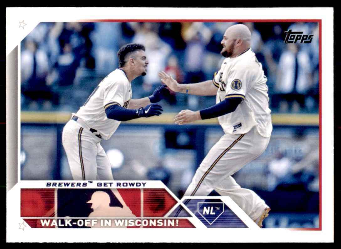2023 Topps Milwaukee Brewers Team Baseball Cards #457