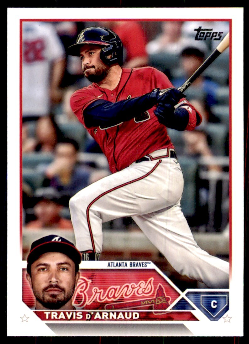 2023 Topps Travis d'Arnaud Baseball Cards #483