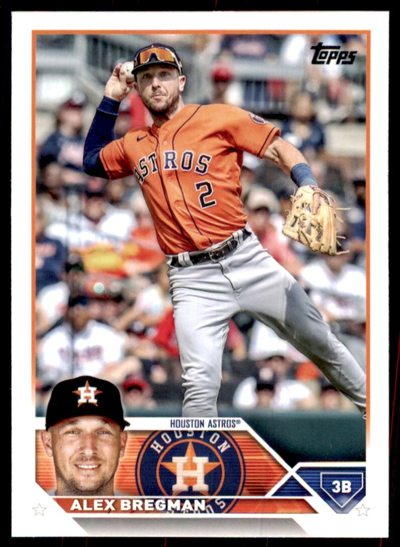 2023 Topps Alex Bregman Baseball Cards #350