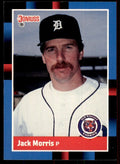 1988 Donruss Jack Morris Baseball Cards #127