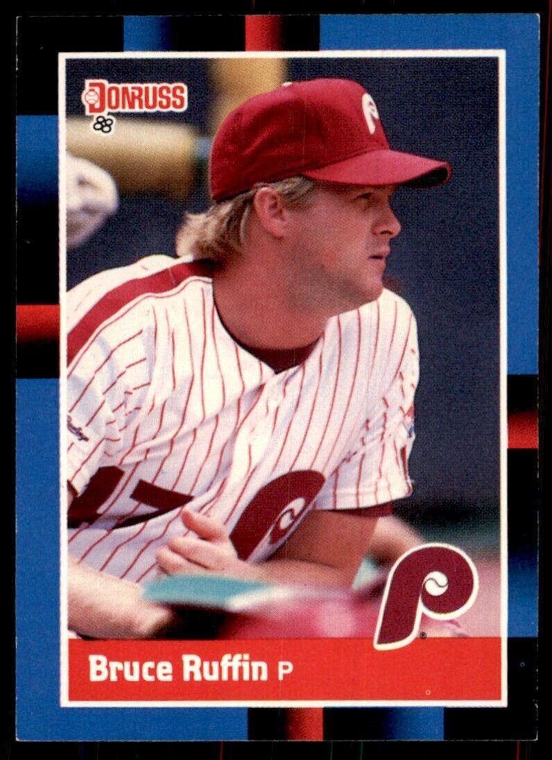 1988 Donruss Bruce Ruffin Baseball Cards #165