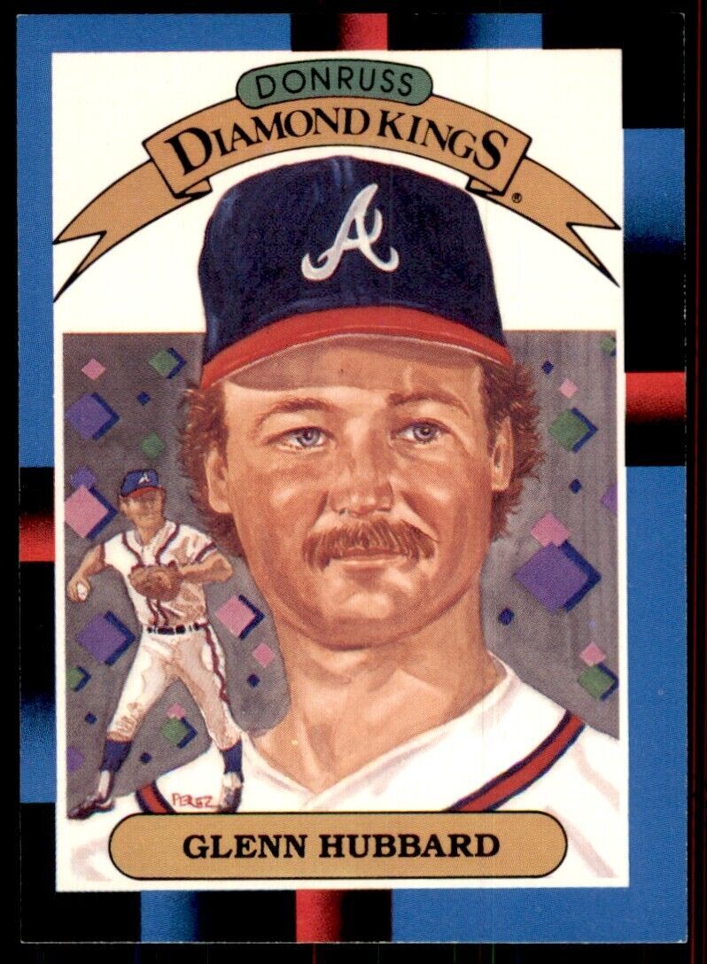 1988 Donruss Glenn Hubbard Baseball Cards #22