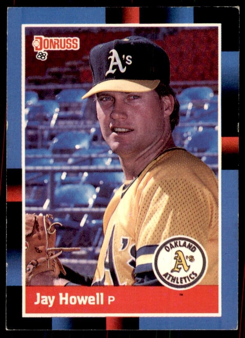 1988 Donruss Jay Howell Baseball Cards #55