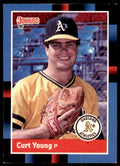 1988 Donruss Curt Young Baseball Cards #97