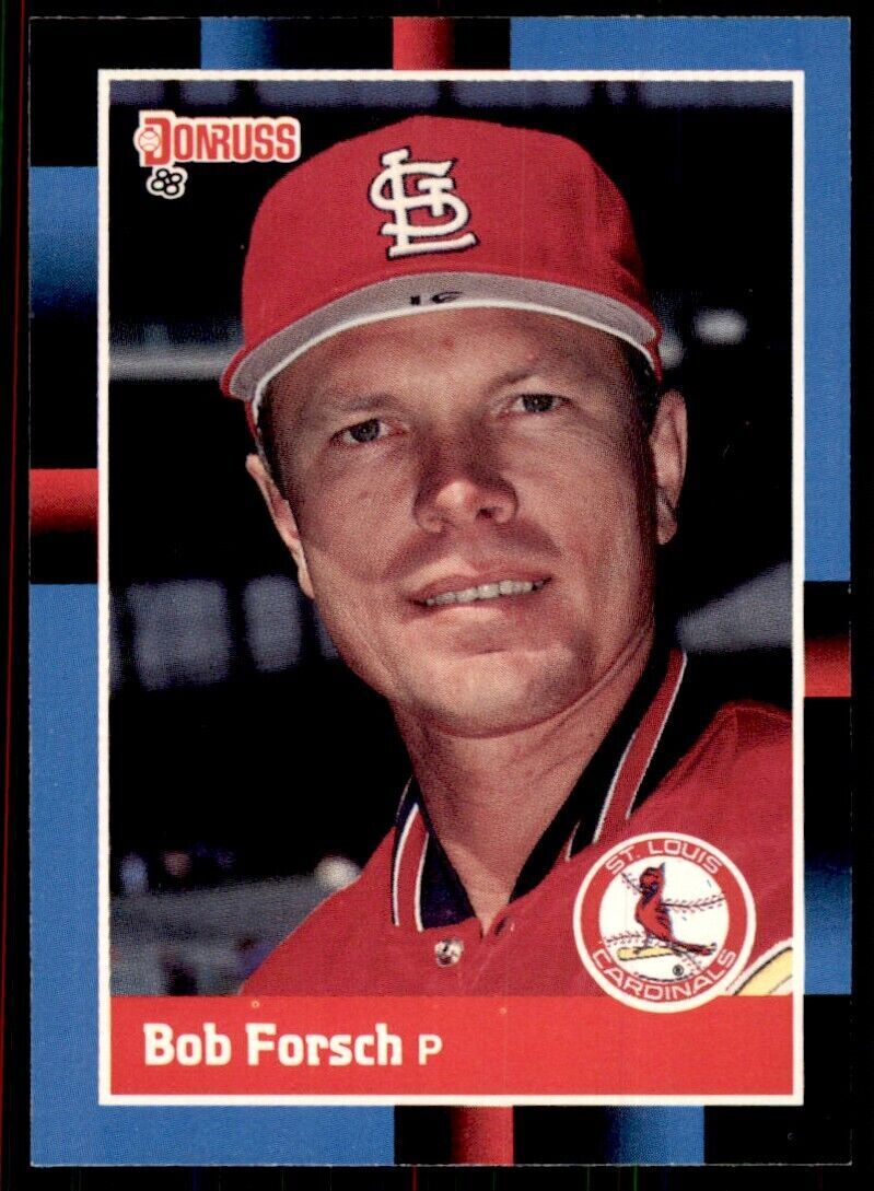 1988 Donruss Bob Forsch Baseball Cards #111