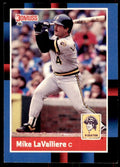 1988 Donruss Mike LaValliere Baseball Cards #312