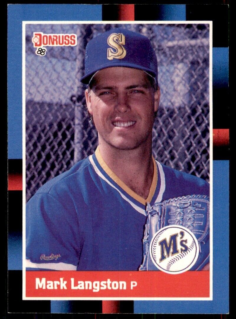 1988 Donruss Mark Langston Baseball Cards #317