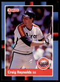 1988 Donruss Craig Reynolds Baseball Cards #209
