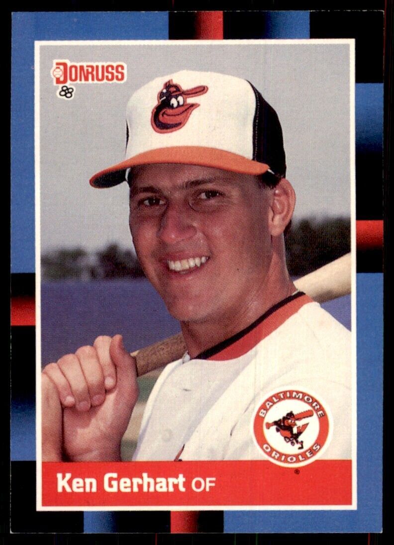 1988 Donruss Ken Gerhart Baseball Cards #213