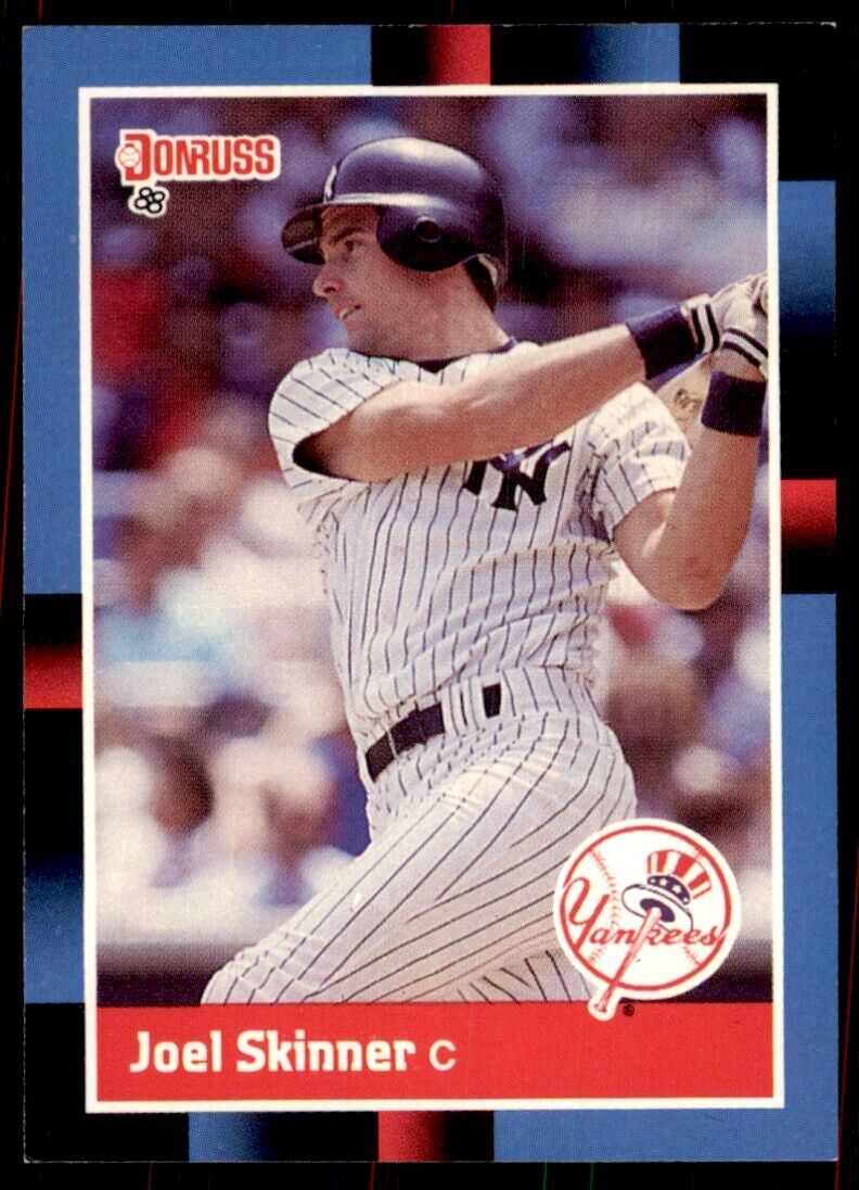 1988 Donruss Joel Skinner Baseball Cards #474