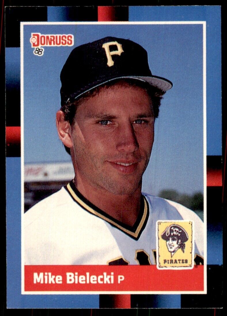 1988 Donruss Mike Bielecki Baseball Cards #484