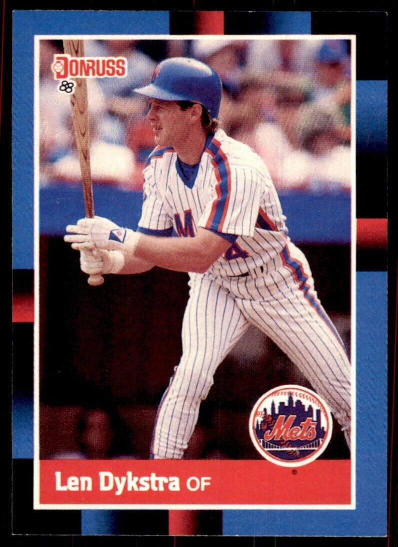 1988 Donruss Len Dykstra Baseball Cards #364
