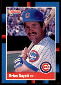 1988 Donruss Brian Dayett Baseball Cards #416