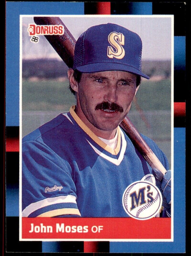 1988 Donruss John Moses Baseball Cards #440