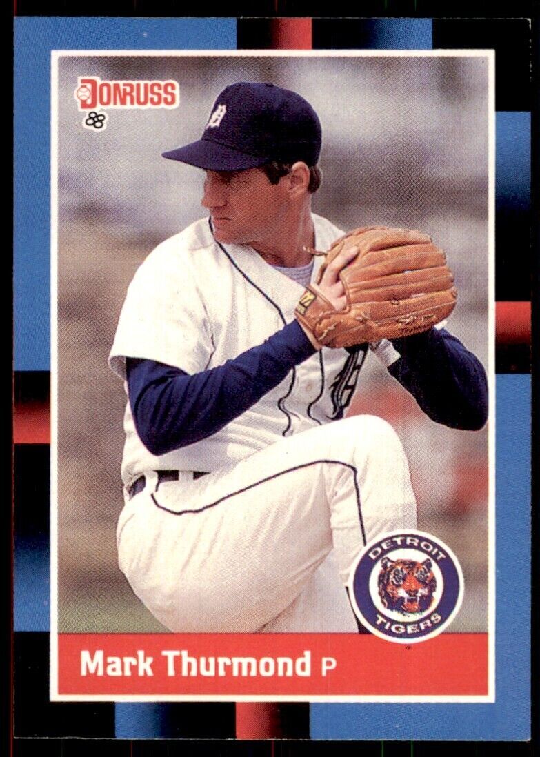 1988 Donruss Mark Thurmond Baseball Cards #599