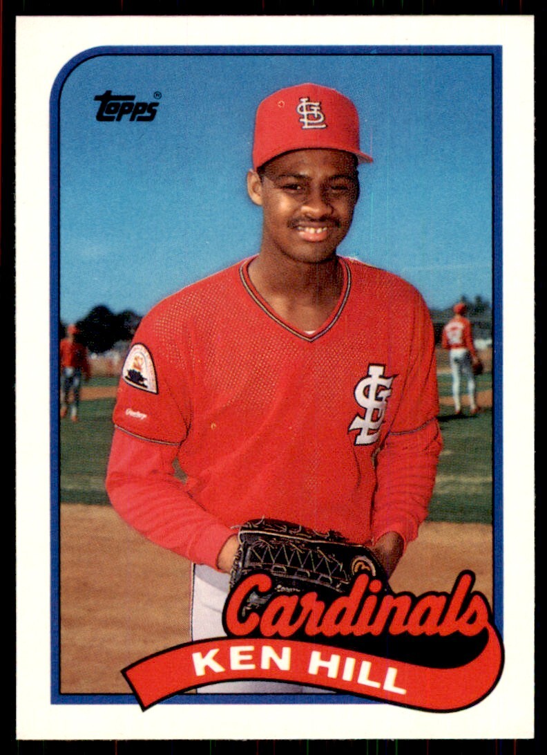 1989 Tops Traded Ken Hill Baseball Cards #50T