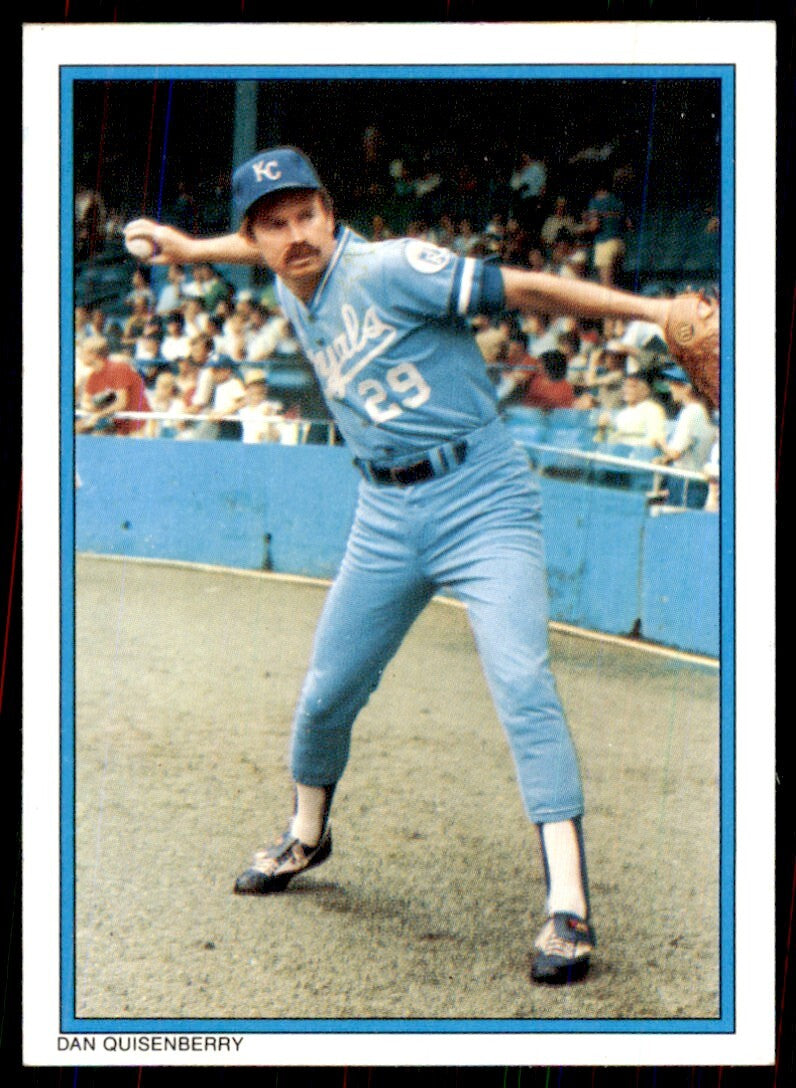 1985 Topps Dan Quisenberry Baseball Cards #35