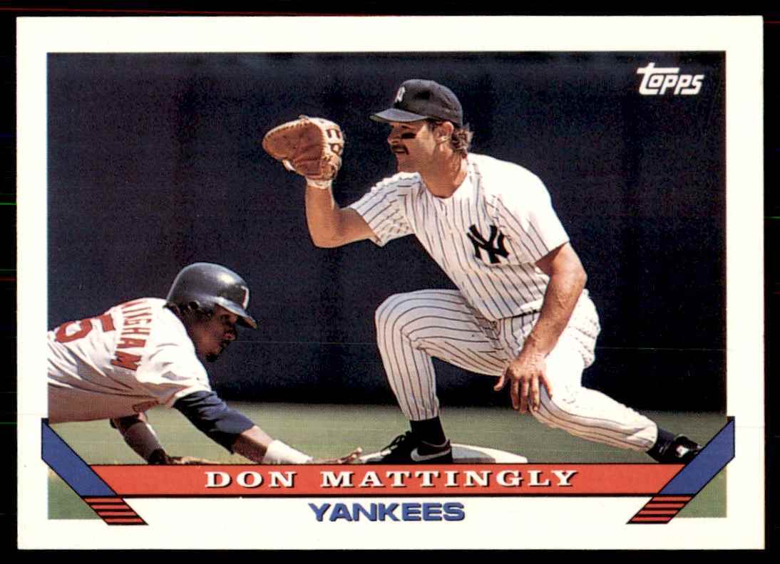 1993 Topps Don Mattingly Baseball Cards #32