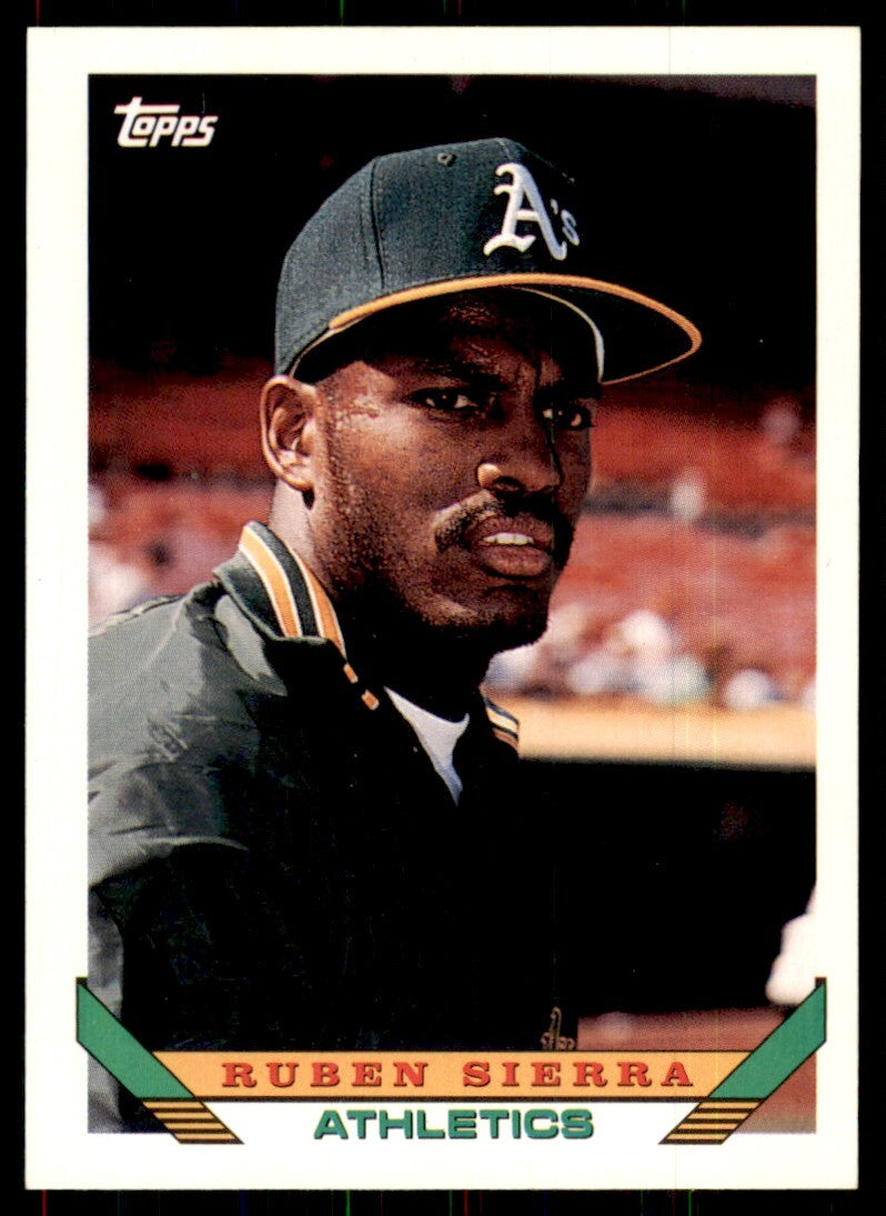 1993 Topps Ruben Sierra Baseball Cards #440