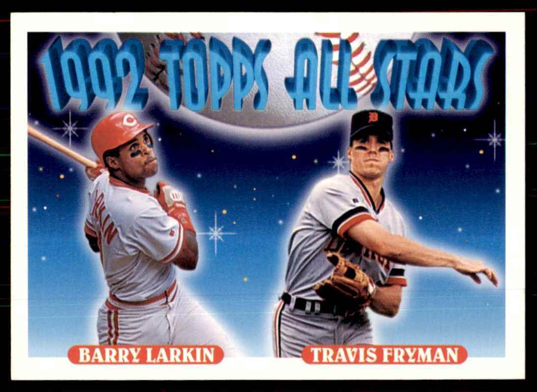 1993 Topps Barry Larkin/Travis Fryman Baseball Cards #404