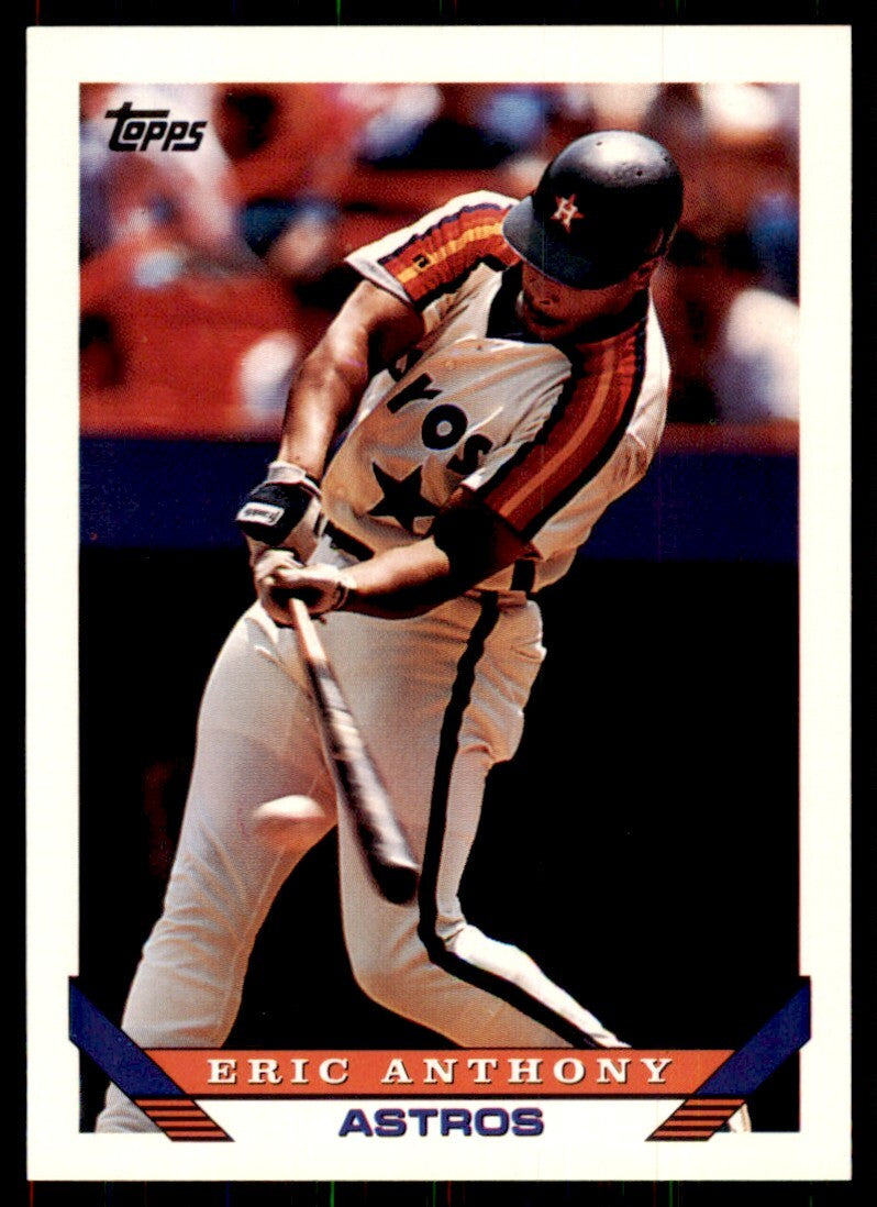 1993 Topps Eric Anthony Baseball Cards #89
