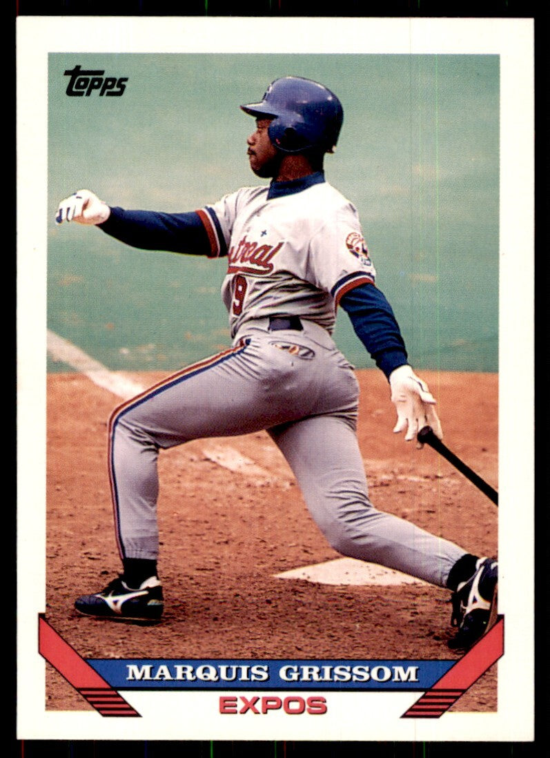 1993 Topps Marquis Grissom Baseball Cards #15