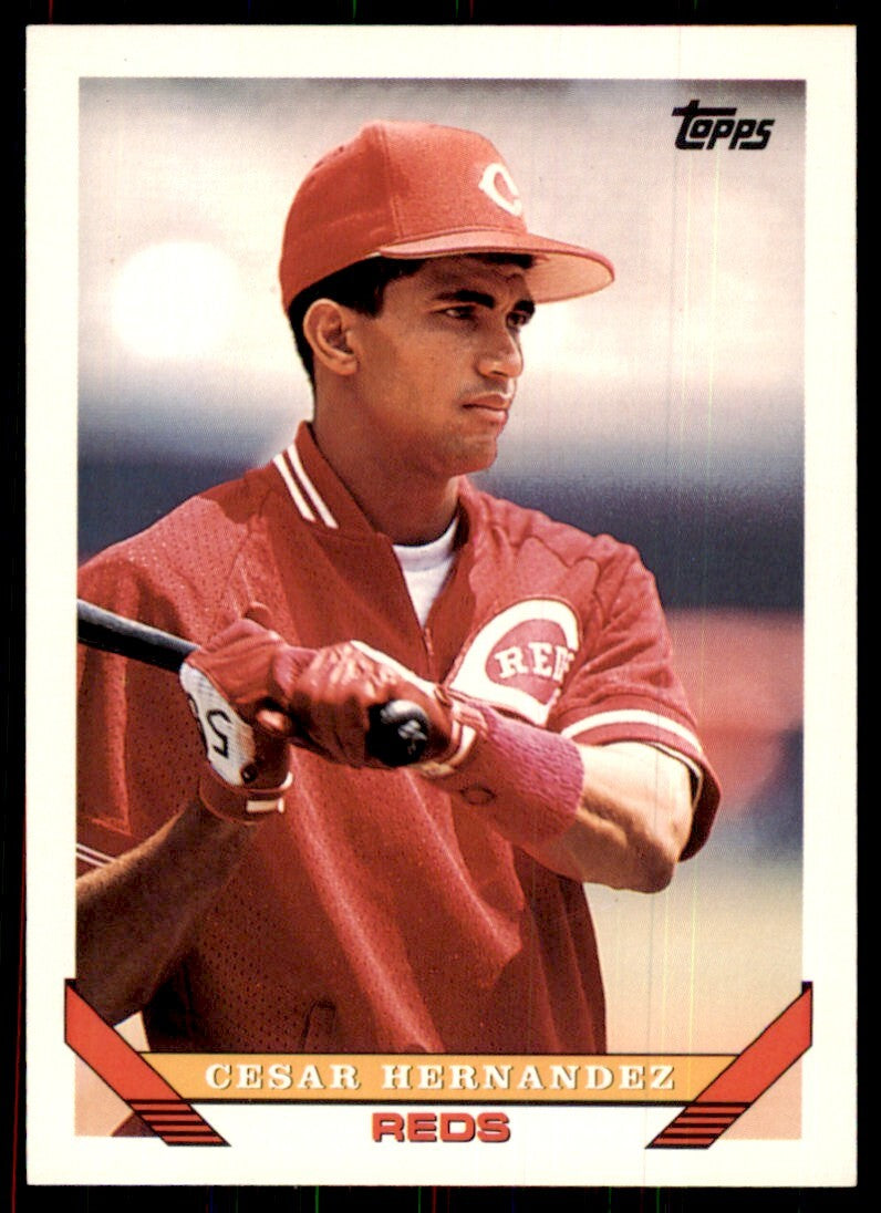 1993 Topps Cesar Hernandez Baseball Cards #301