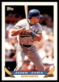 1993 Topps John Jaha Baseball Cards #181