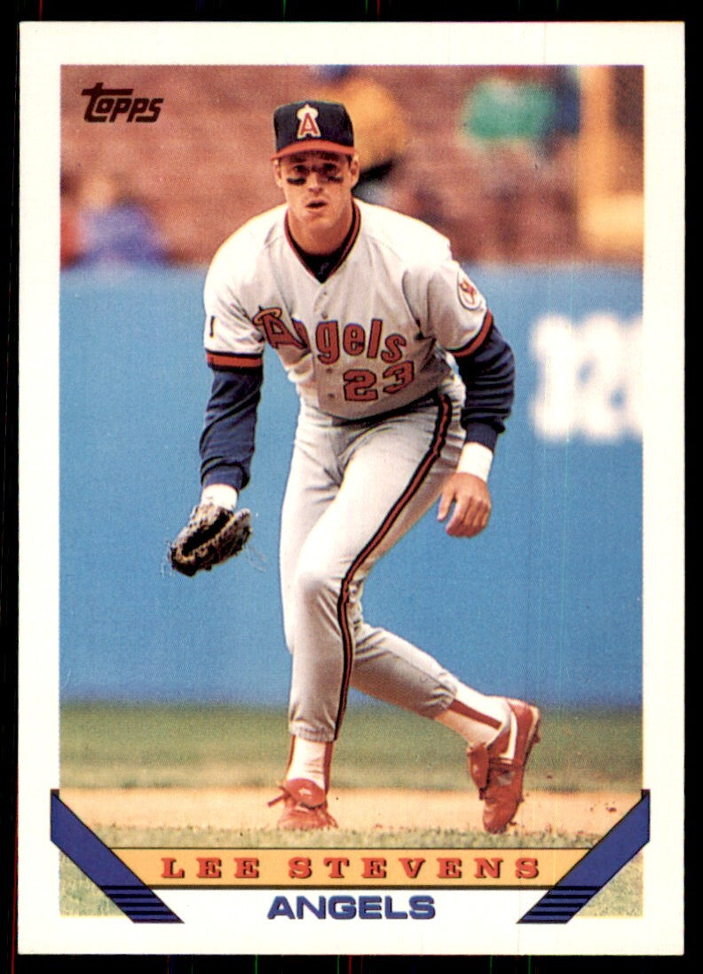 1993 Topps Lee Stevens Baseball Cards #467